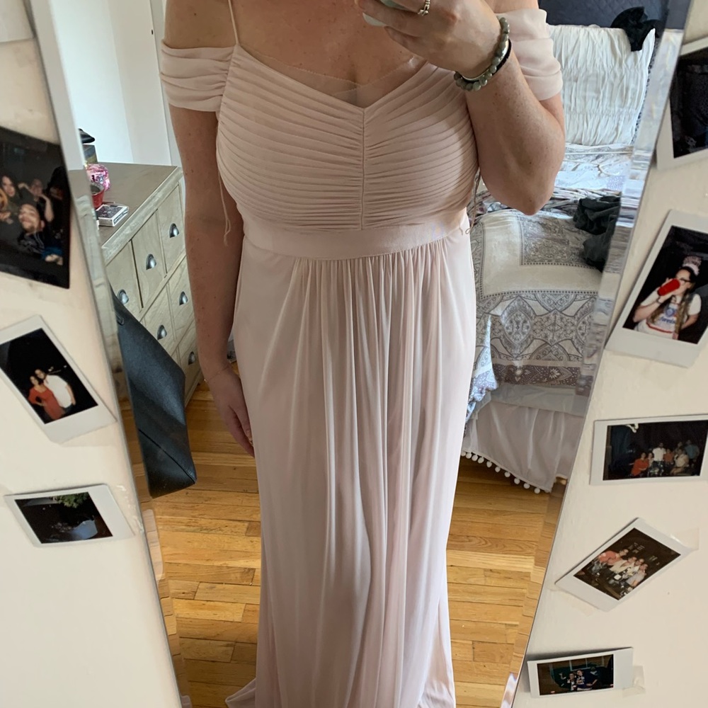 Pink formal dress